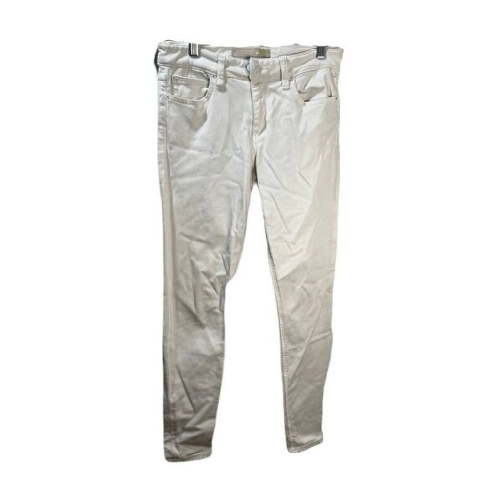 Joe's Jeans Stretchy White Denim Skinny Ankle Jeans 26‎